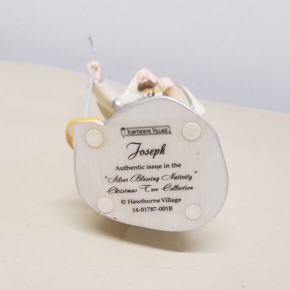 Silver Blessings Nativity Christmas Tree Collection Joseph, Mary, Jesus Figurine - Picture 9 of 16